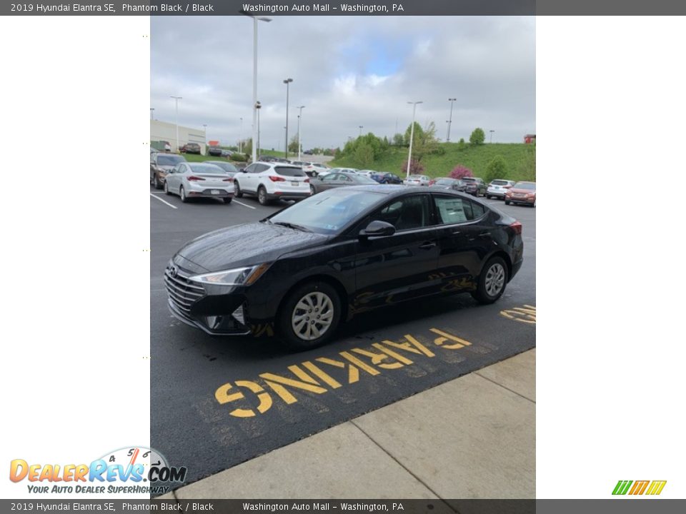 2019 Hyundai Elantra SE Phantom Black / Black Photo #7