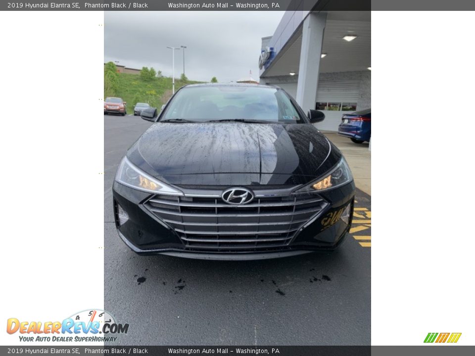 2019 Hyundai Elantra SE Phantom Black / Black Photo #8