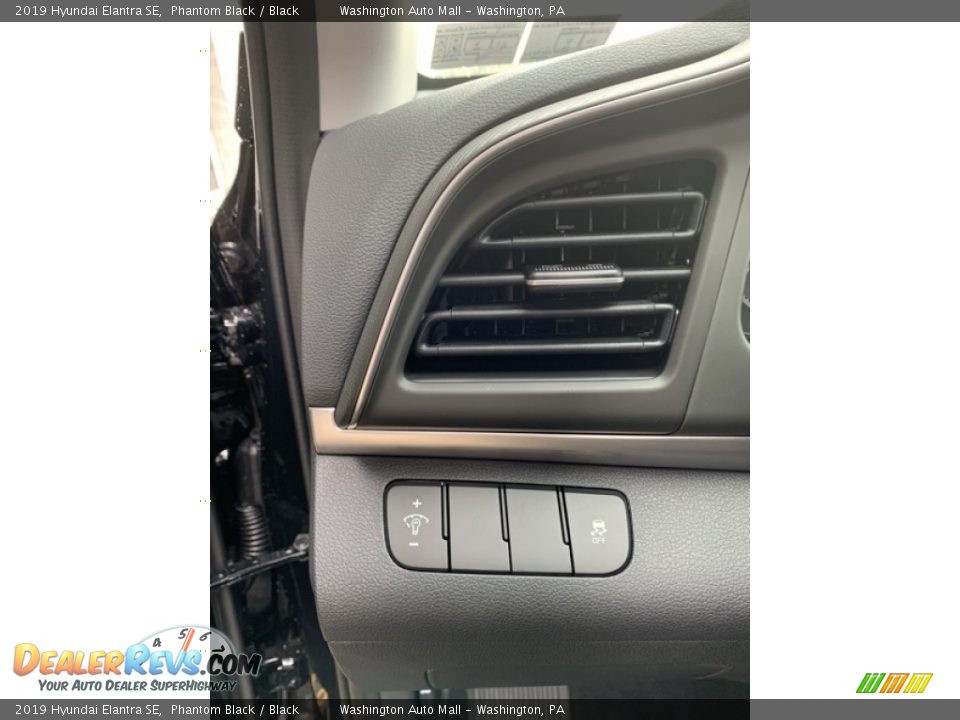 2019 Hyundai Elantra SE Phantom Black / Black Photo #11