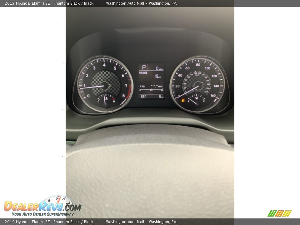 2019 Hyundai Elantra SE Phantom Black / Black Photo #30