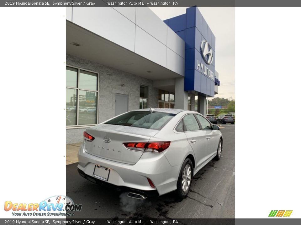2019 Hyundai Sonata SE Symphony Silver / Gray Photo #4
