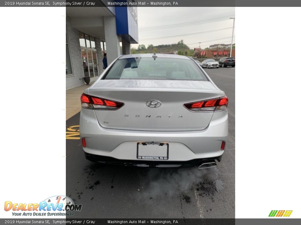 2019 Hyundai Sonata SE Symphony Silver / Gray Photo #5