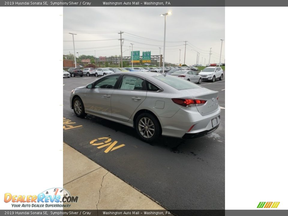 2019 Hyundai Sonata SE Symphony Silver / Gray Photo #6