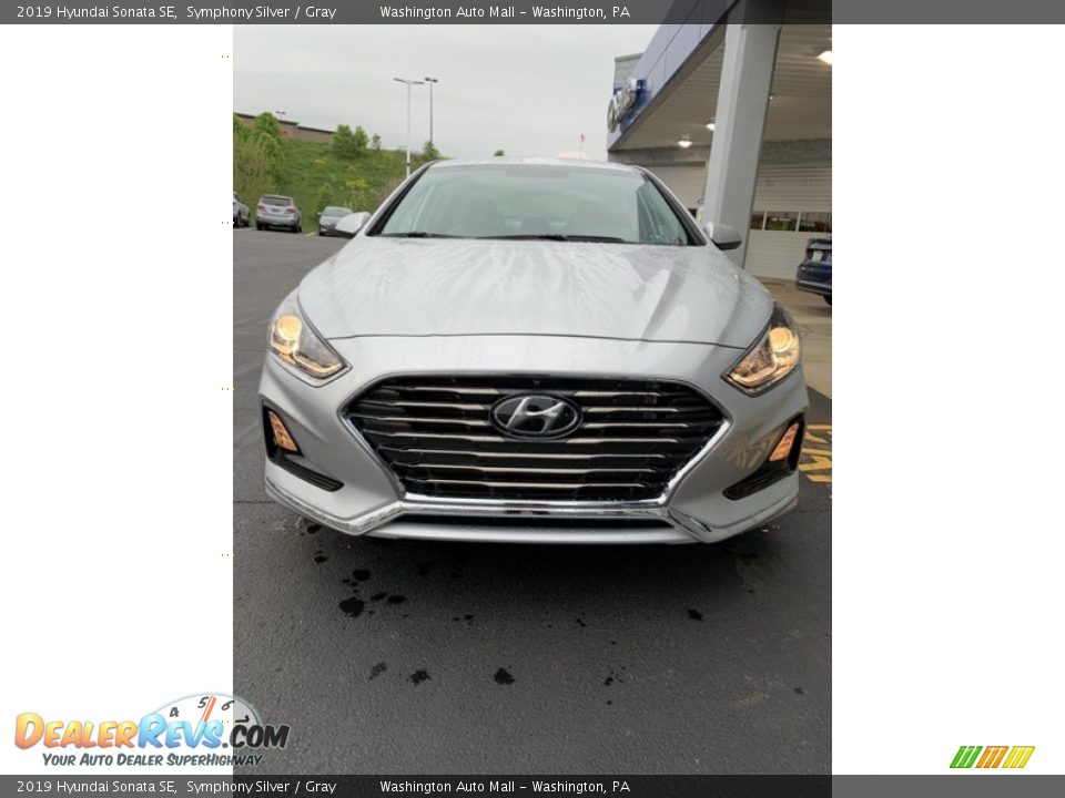 2019 Hyundai Sonata SE Symphony Silver / Gray Photo #8