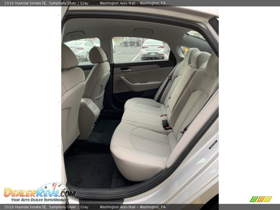 2019 Hyundai Sonata SE Symphony Silver / Gray Photo #20