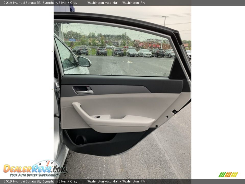 2019 Hyundai Sonata SE Symphony Silver / Gray Photo #23