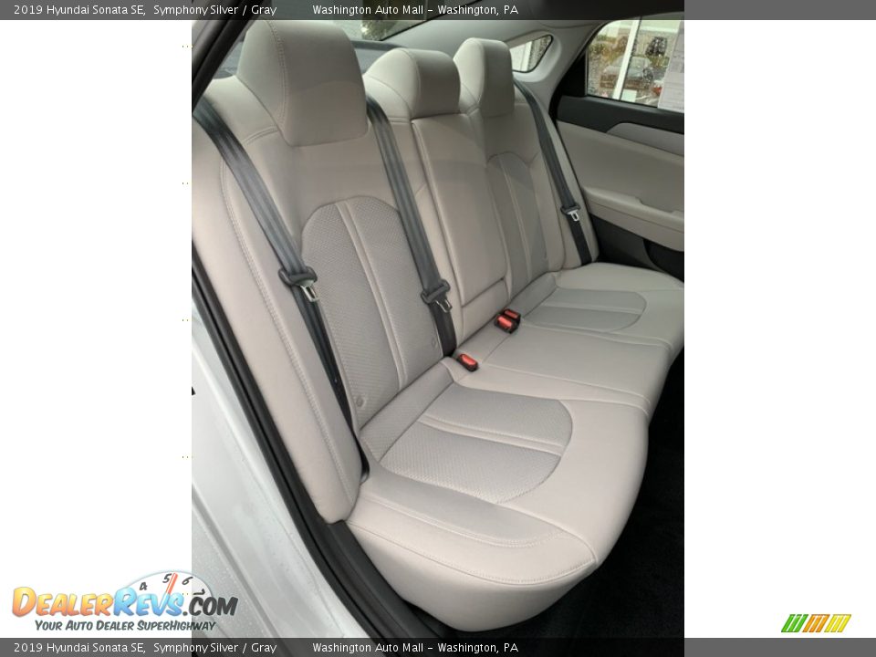 2019 Hyundai Sonata SE Symphony Silver / Gray Photo #24