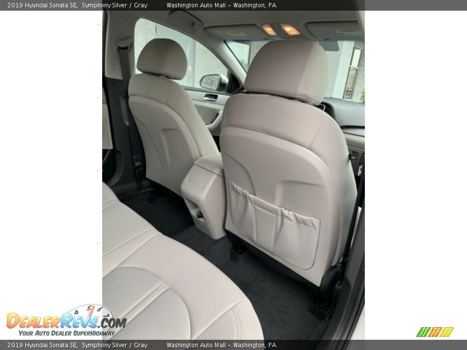 2019 Hyundai Sonata SE Symphony Silver / Gray Photo #25
