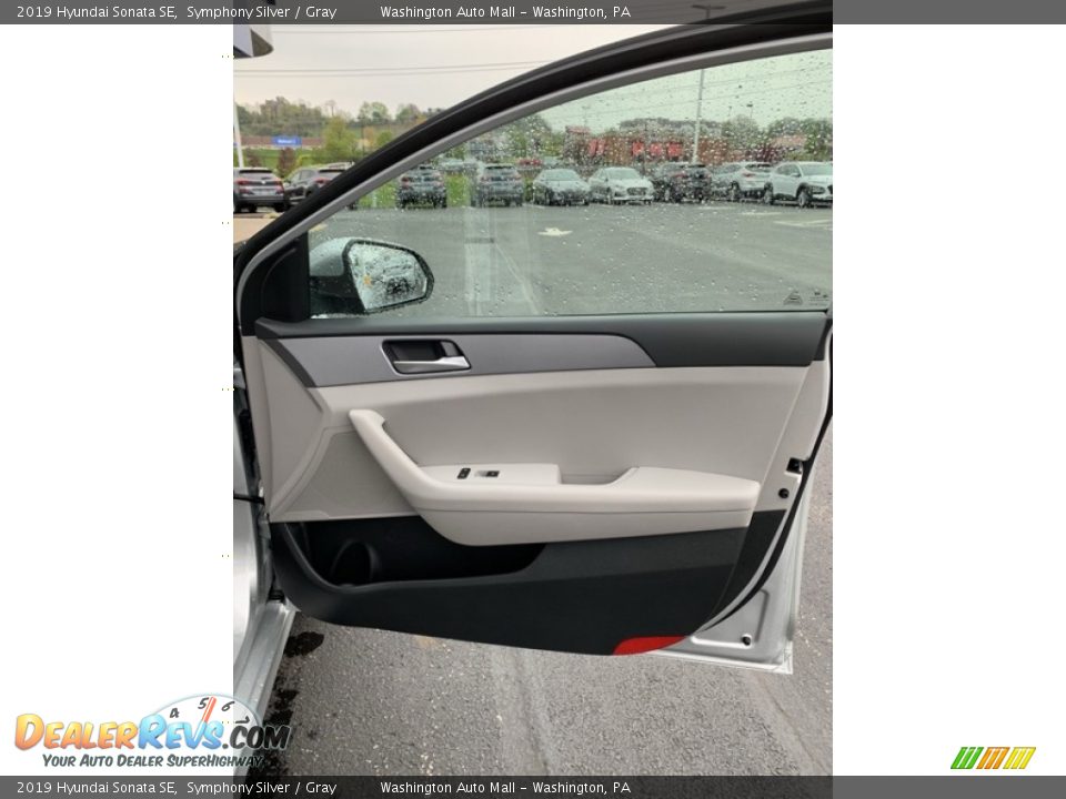 2019 Hyundai Sonata SE Symphony Silver / Gray Photo #26