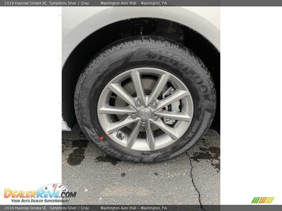 2019 Hyundai Sonata SE Symphony Silver / Gray Photo #29