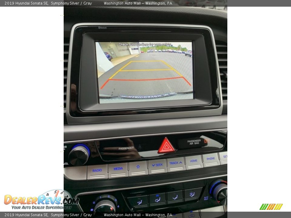 2019 Hyundai Sonata SE Symphony Silver / Gray Photo #32