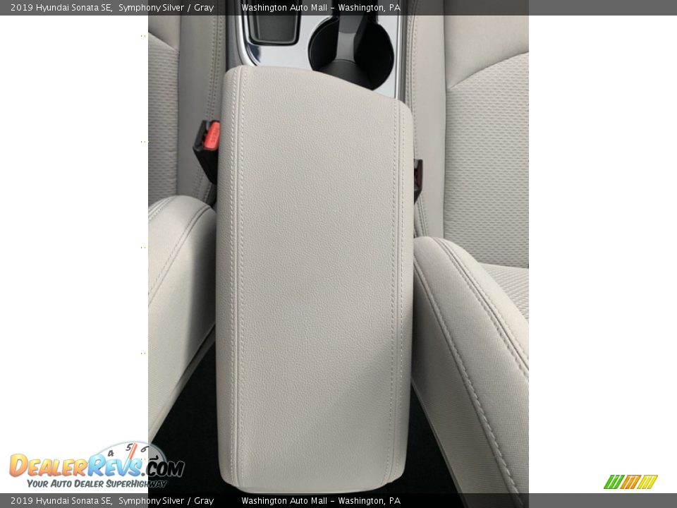 2019 Hyundai Sonata SE Symphony Silver / Gray Photo #34