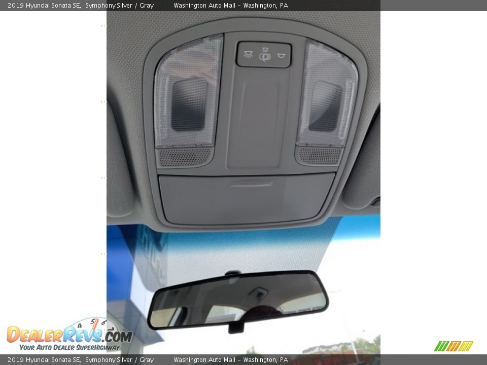 2019 Hyundai Sonata SE Symphony Silver / Gray Photo #36