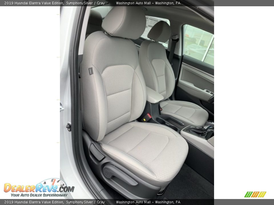 2019 Hyundai Elantra Value Edition Symphony Silver / Gray Photo #27