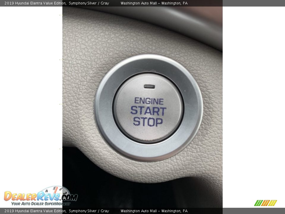 2019 Hyundai Elantra Value Edition Symphony Silver / Gray Photo #36