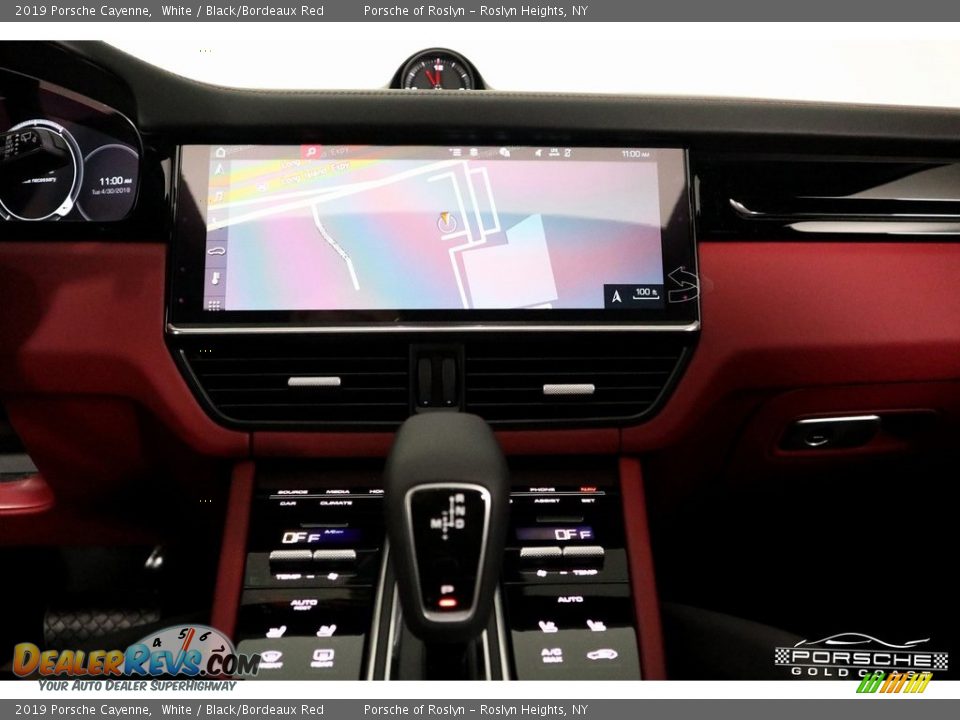 2019 Porsche Cayenne White / Black/Bordeaux Red Photo #17