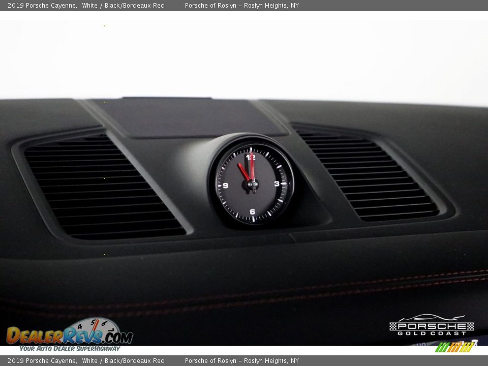 2019 Porsche Cayenne White / Black/Bordeaux Red Photo #20