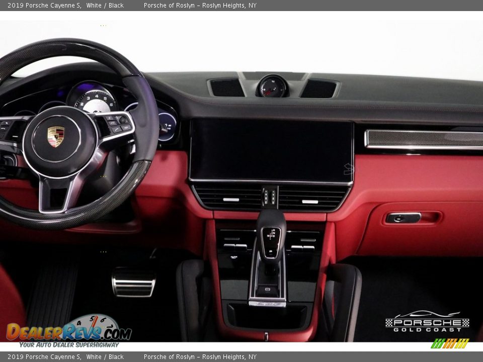 2019 Porsche Cayenne S White / Black Photo #17