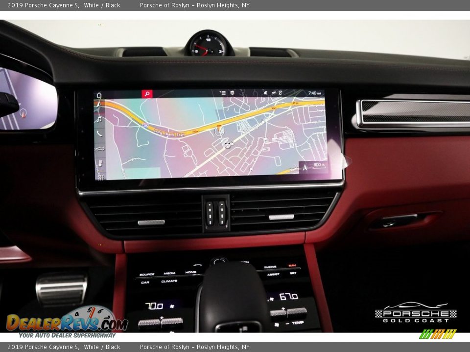 2019 Porsche Cayenne S White / Black Photo #21