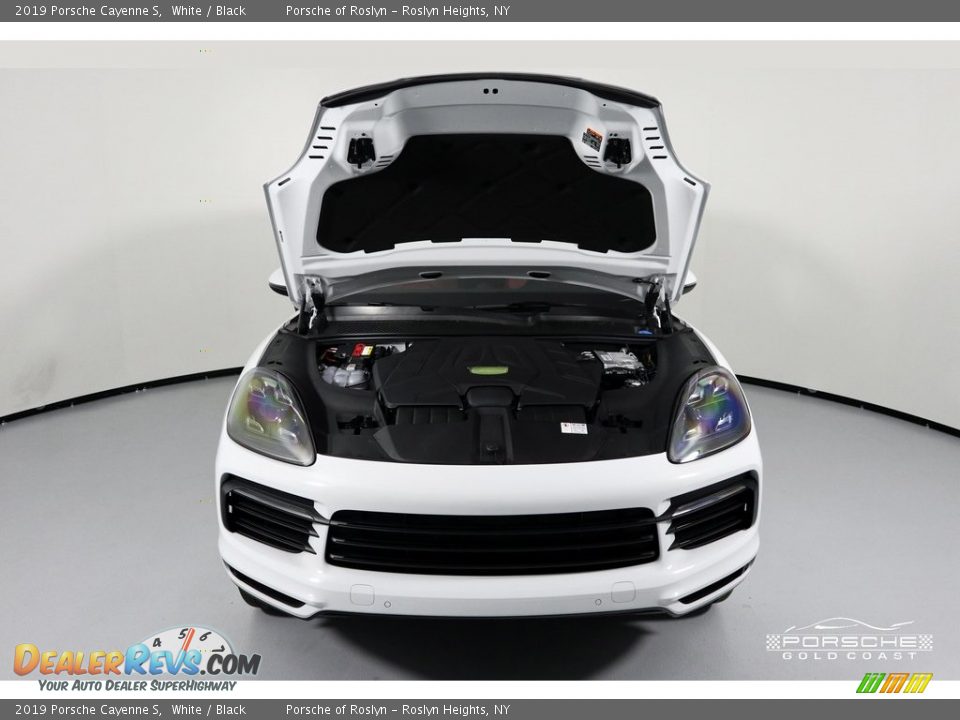 2019 Porsche Cayenne S White / Black Photo #29