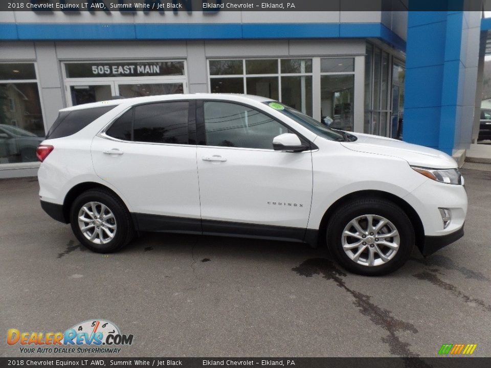 2018 Chevrolet Equinox LT AWD Summit White / Jet Black Photo #1