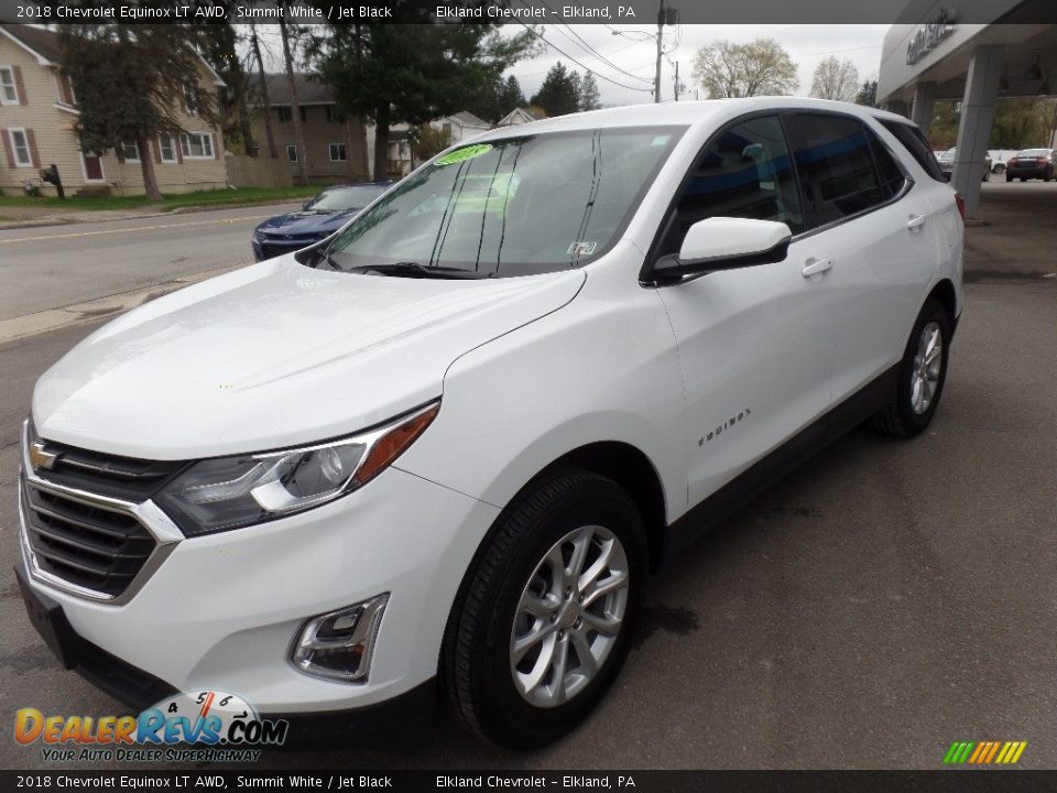 2018 Chevrolet Equinox LT AWD Summit White / Jet Black Photo #4