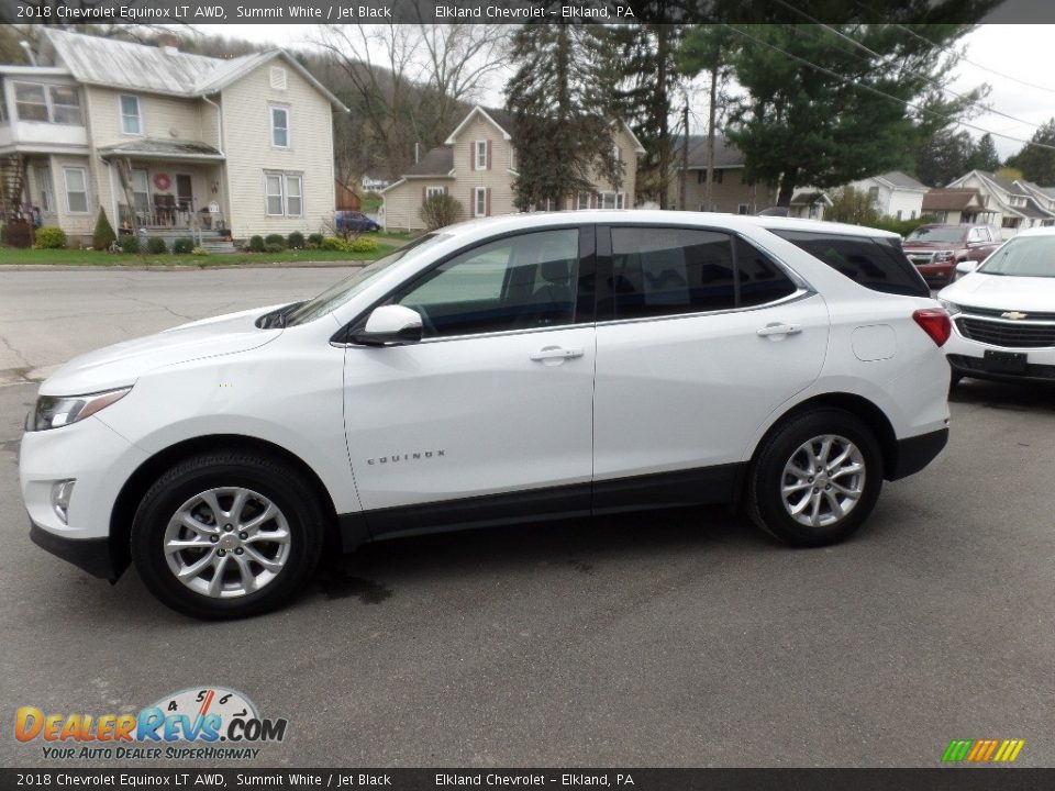 2018 Chevrolet Equinox LT AWD Summit White / Jet Black Photo #5