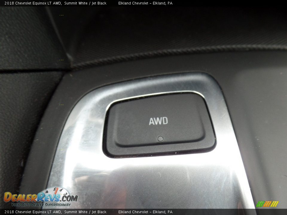 2018 Chevrolet Equinox LT AWD Summit White / Jet Black Photo #31