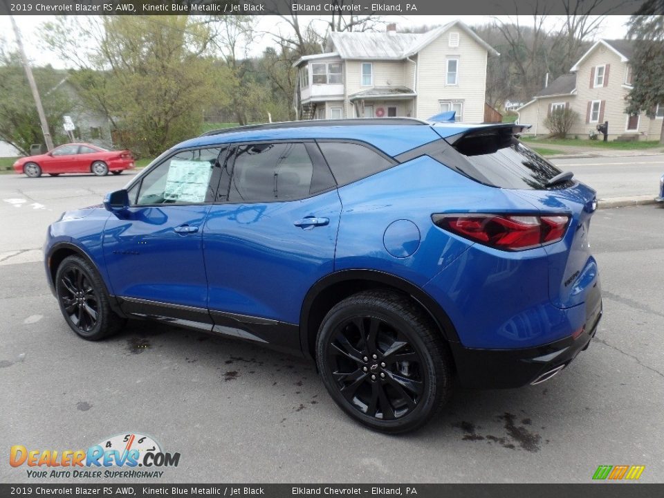 2019 Chevrolet Blazer RS AWD Kinetic Blue Metallic / Jet Black Photo #12