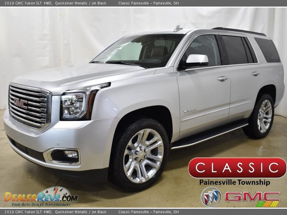 2019 GMC Yukon SLT 4WD Quicksilver Metallic / Jet Black Photo #1