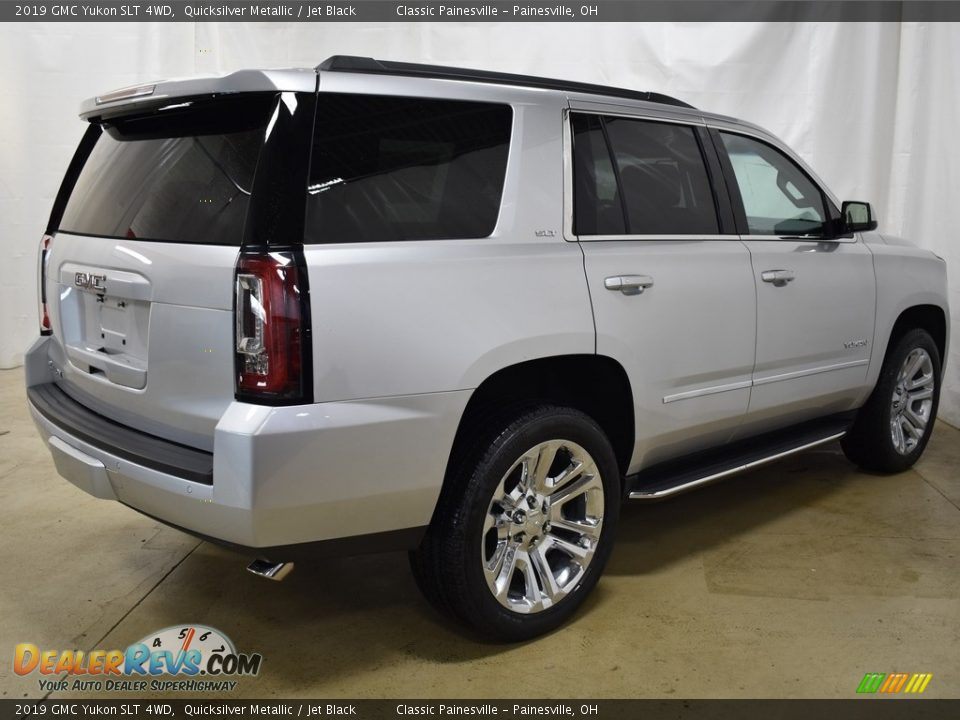 2019 GMC Yukon SLT 4WD Quicksilver Metallic / Jet Black Photo #2