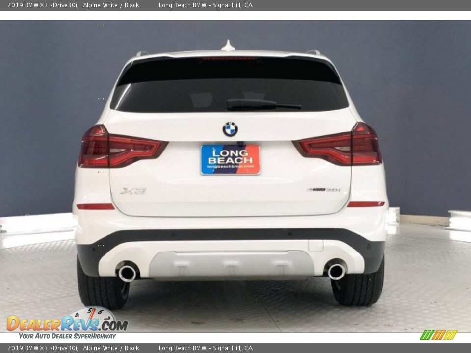2019 BMW X3 sDrive30i Alpine White / Black Photo #3