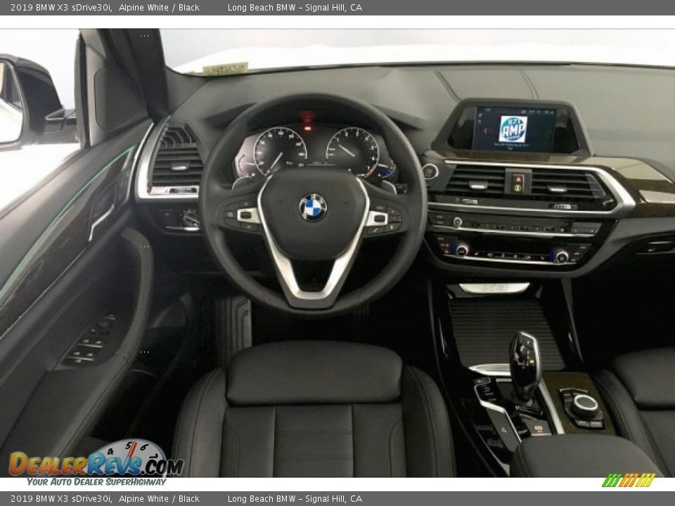 2019 BMW X3 sDrive30i Alpine White / Black Photo #4
