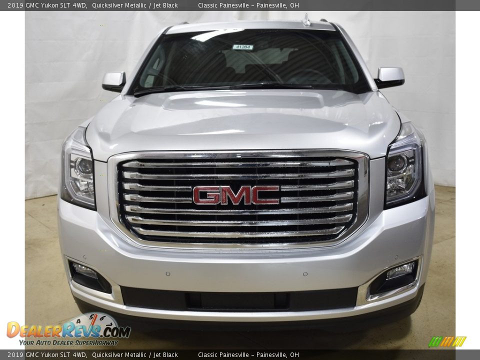 2019 GMC Yukon SLT 4WD Quicksilver Metallic / Jet Black Photo #4