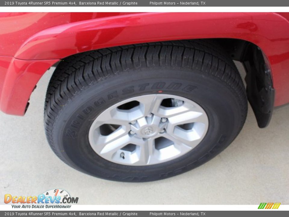 2019 Toyota 4Runner SR5 Premium 4x4 Barcelona Red Metallic / Graphite Photo #5