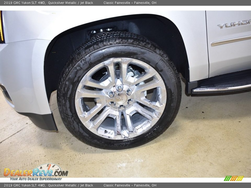 2019 GMC Yukon SLT 4WD Quicksilver Metallic / Jet Black Photo #5