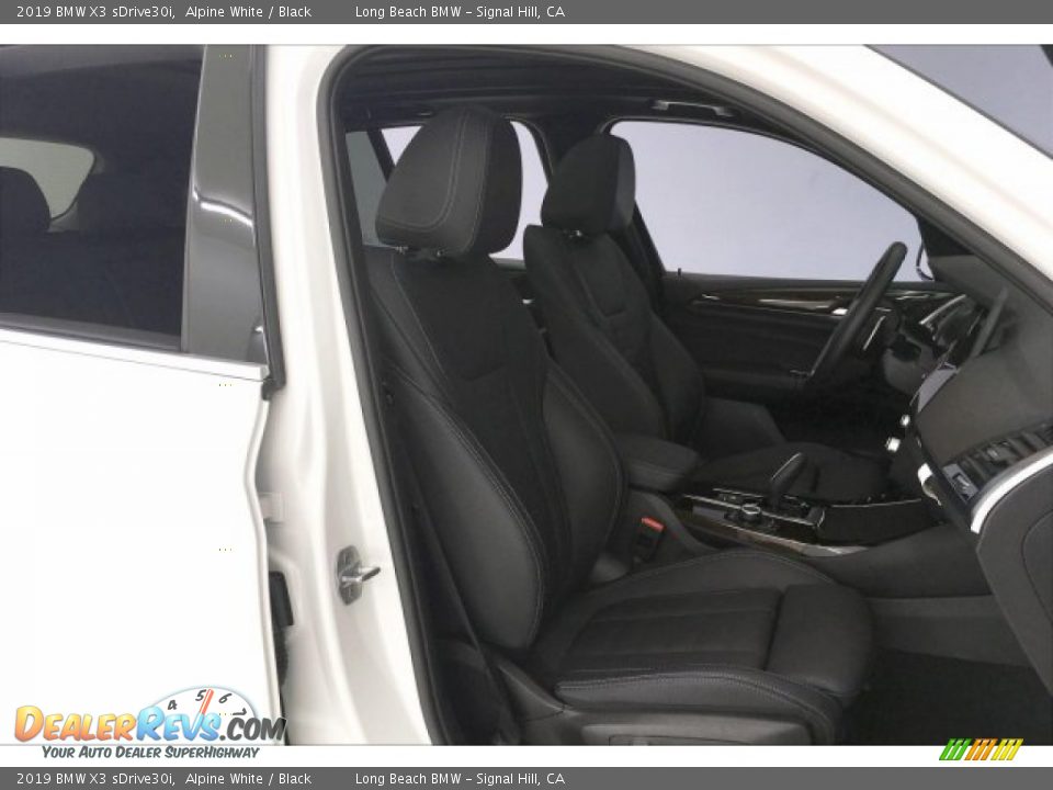 2019 BMW X3 sDrive30i Alpine White / Black Photo #6