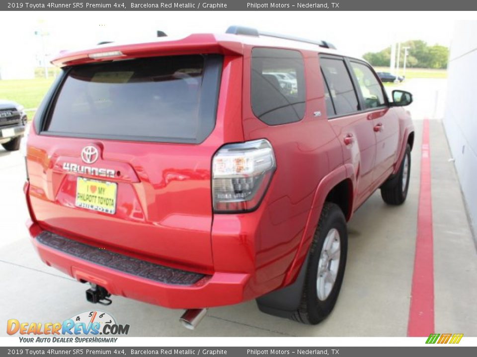 2019 Toyota 4Runner SR5 Premium 4x4 Barcelona Red Metallic / Graphite Photo #8