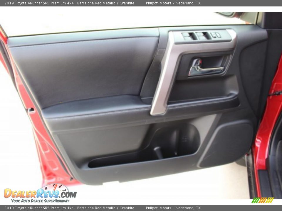 2019 Toyota 4Runner SR5 Premium 4x4 Barcelona Red Metallic / Graphite Photo #9