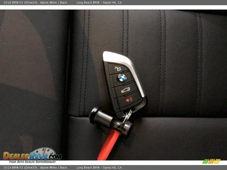 2019 BMW X3 sDrive30i Alpine White / Black Photo #11