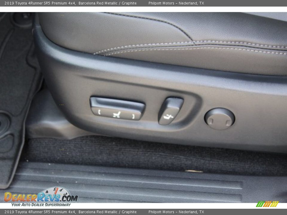 2019 Toyota 4Runner SR5 Premium 4x4 Barcelona Red Metallic / Graphite Photo #11