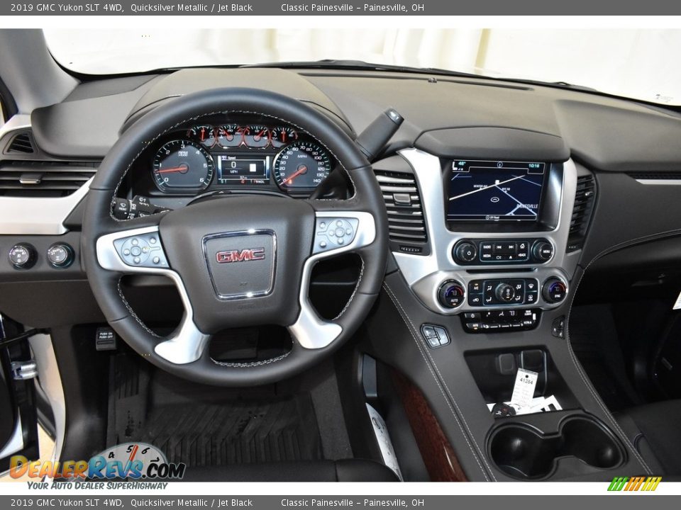 2019 GMC Yukon SLT 4WD Quicksilver Metallic / Jet Black Photo #10