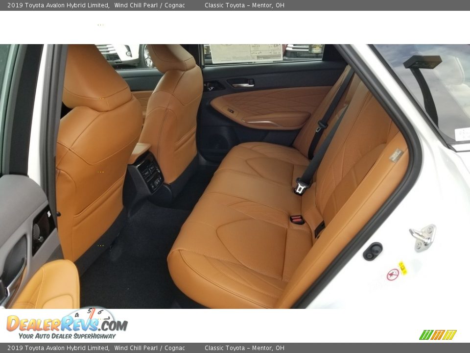 Rear Seat of 2019 Toyota Avalon Hybrid Limited Photo #3