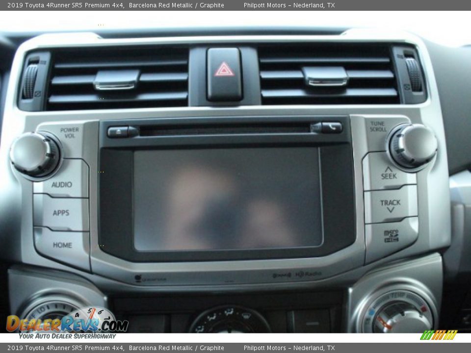 2019 Toyota 4Runner SR5 Premium 4x4 Barcelona Red Metallic / Graphite Photo #12