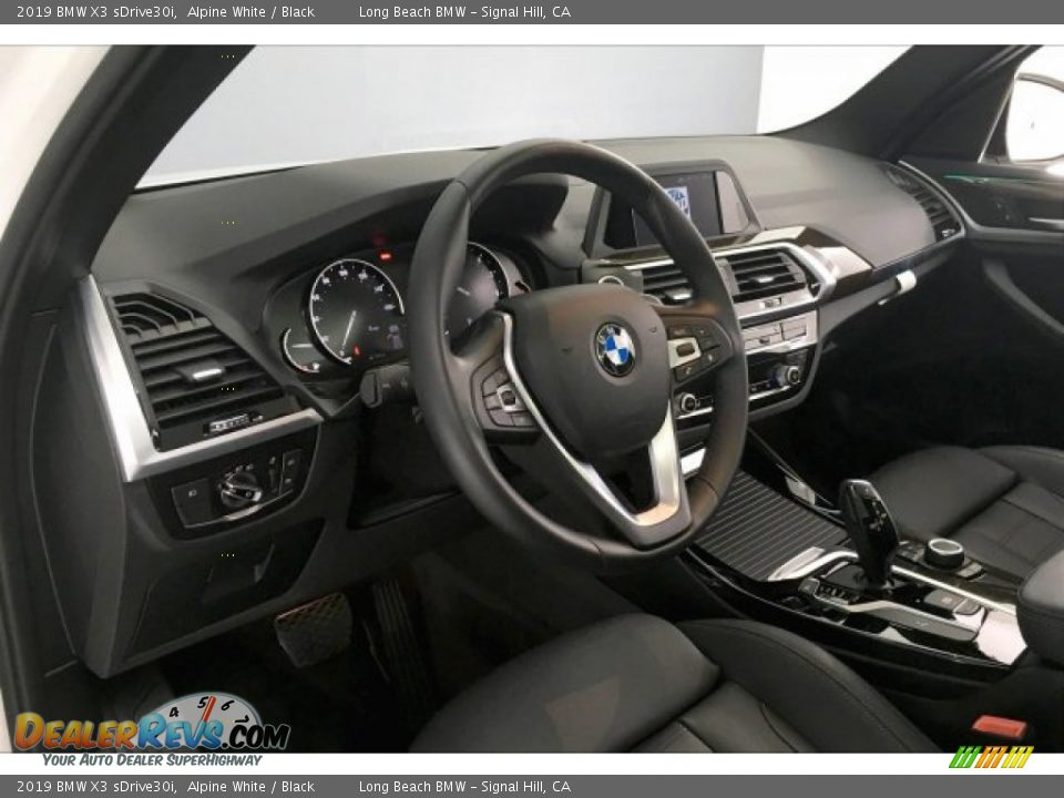 2019 BMW X3 sDrive30i Alpine White / Black Photo #17