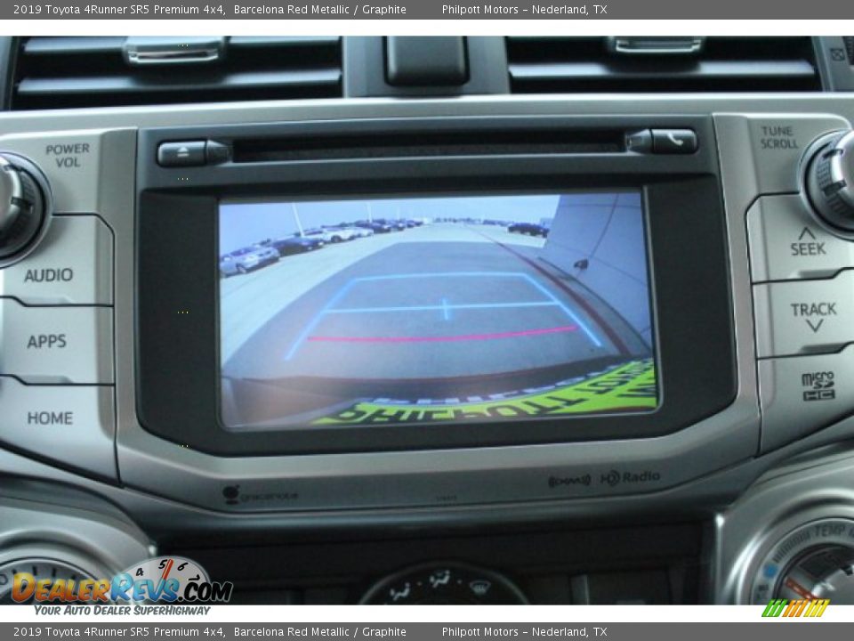 2019 Toyota 4Runner SR5 Premium 4x4 Barcelona Red Metallic / Graphite Photo #16