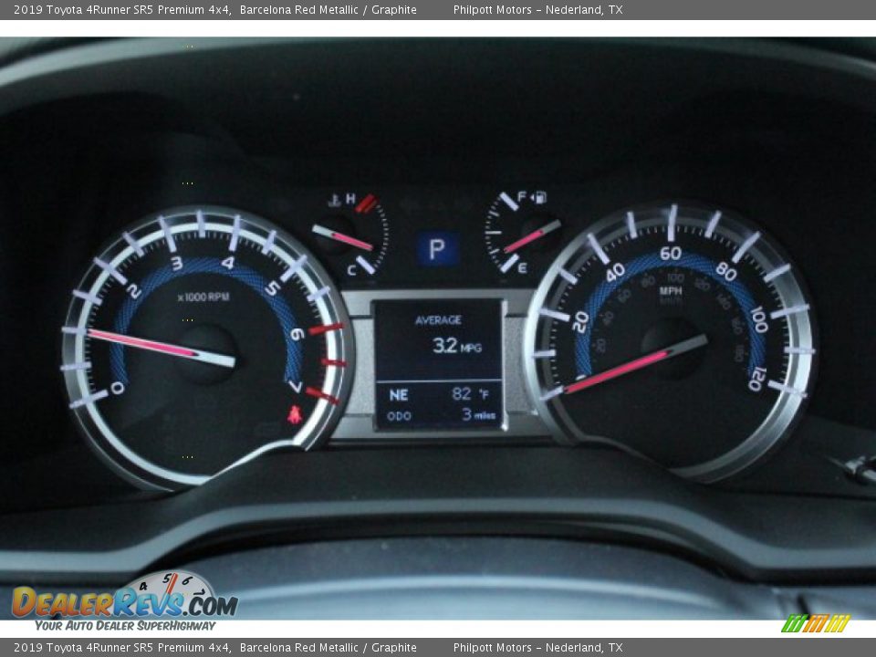 2019 Toyota 4Runner SR5 Premium 4x4 Barcelona Red Metallic / Graphite Photo #17