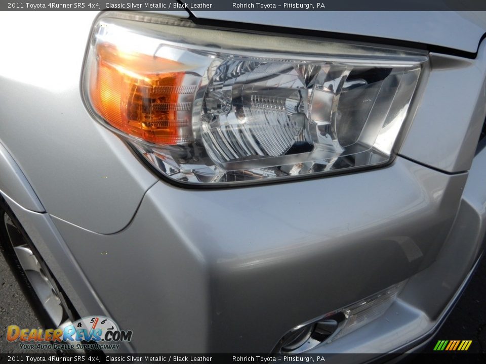 2011 Toyota 4Runner SR5 4x4 Classic Silver Metallic / Black Leather Photo #14