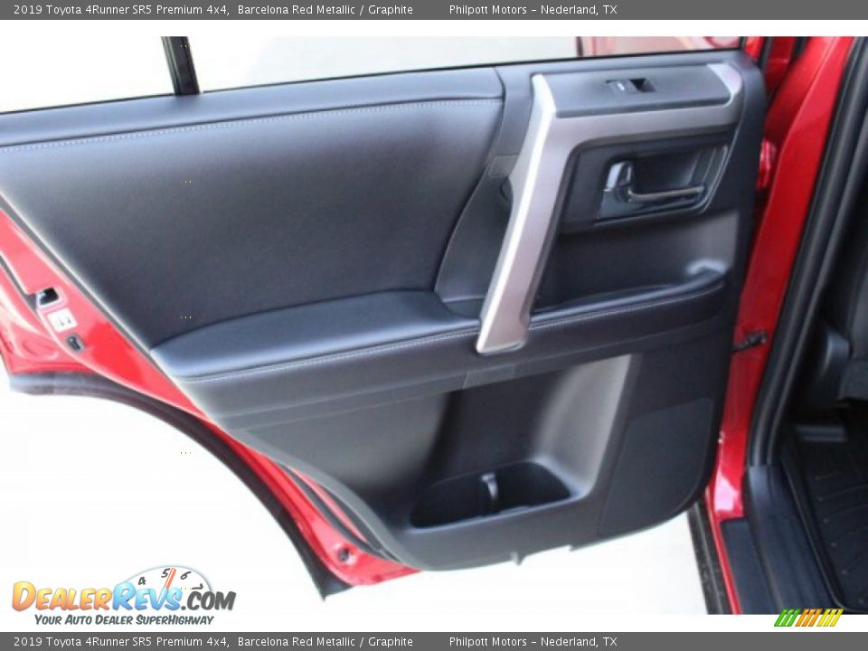 2019 Toyota 4Runner SR5 Premium 4x4 Barcelona Red Metallic / Graphite Photo #18
