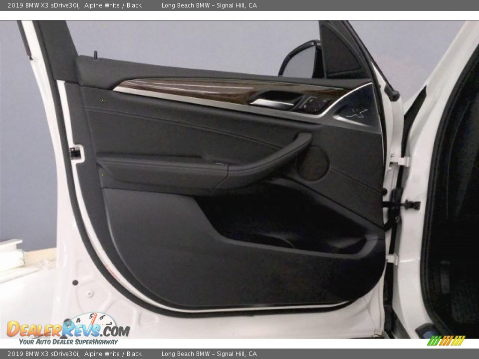 2019 BMW X3 sDrive30i Alpine White / Black Photo #21